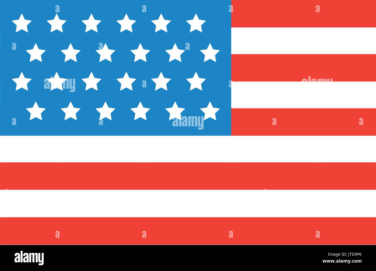 usa flag isolated icon Stock Vector Image & Art - Alamy