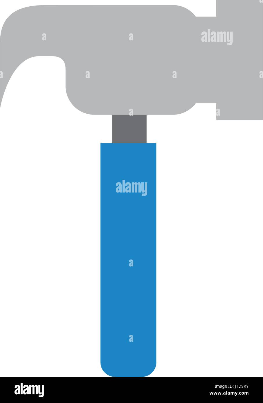 hammer tool isolated icon Stock Vector Image & Art - Alamy