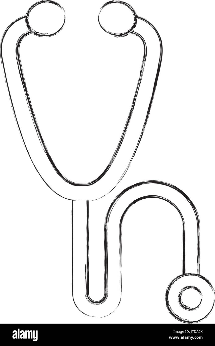 medical stethoscope isolated icon Stock Vector Image & Art - Alamy