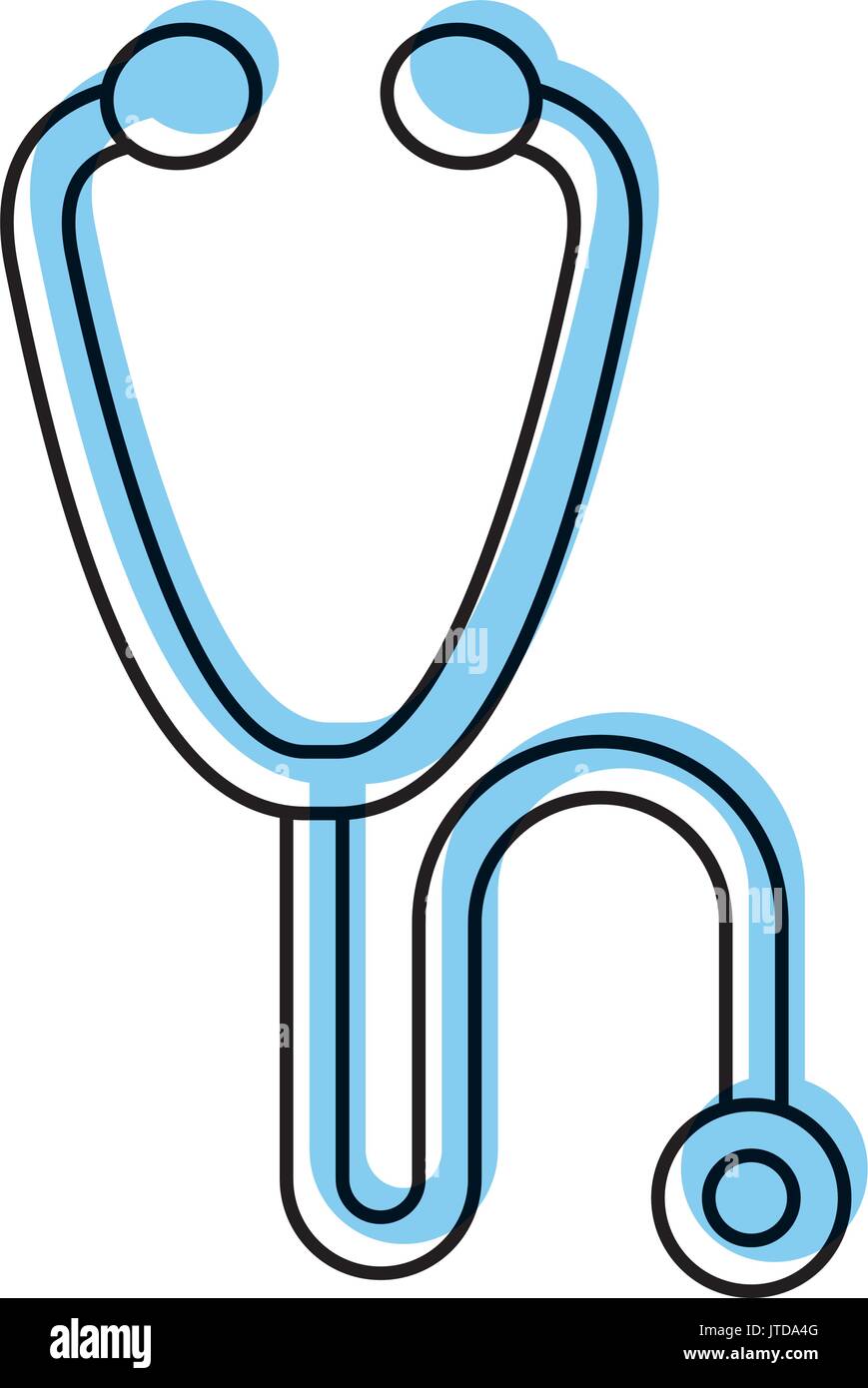 medical stethoscope isolated icon Stock Vector Image & Art - Alamy