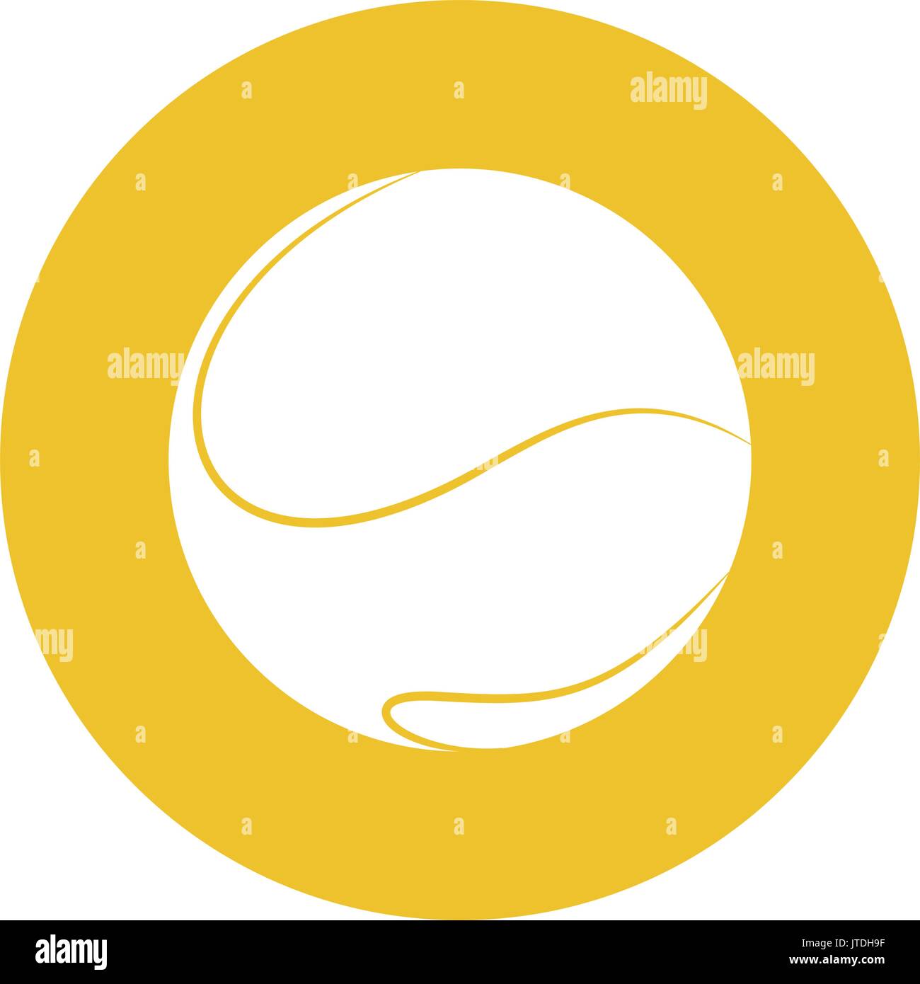 Sport tennis ball Stock Vector Image & Art - Alamy