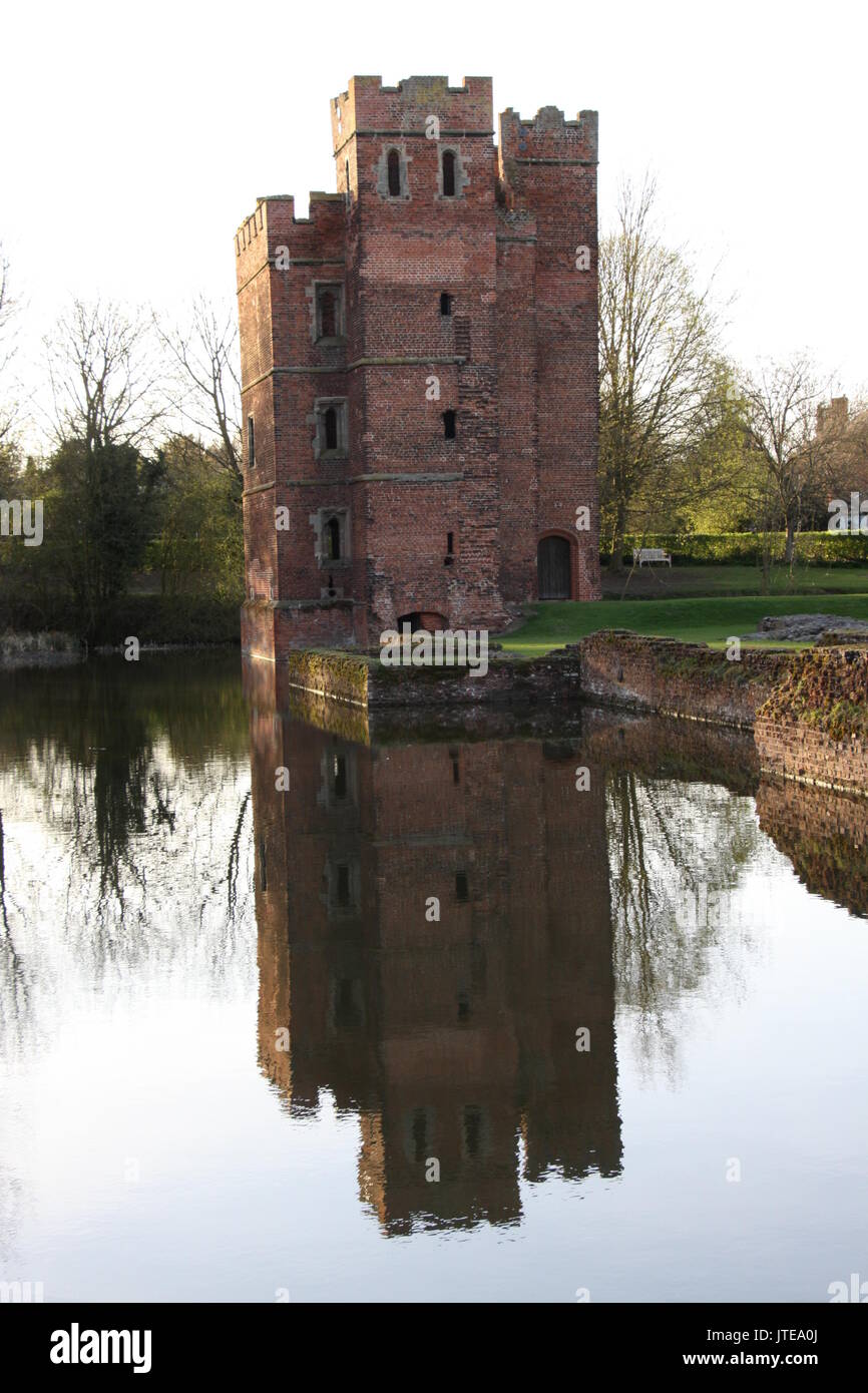 Kirby Muxloe Castle Stock Photo - Alamy