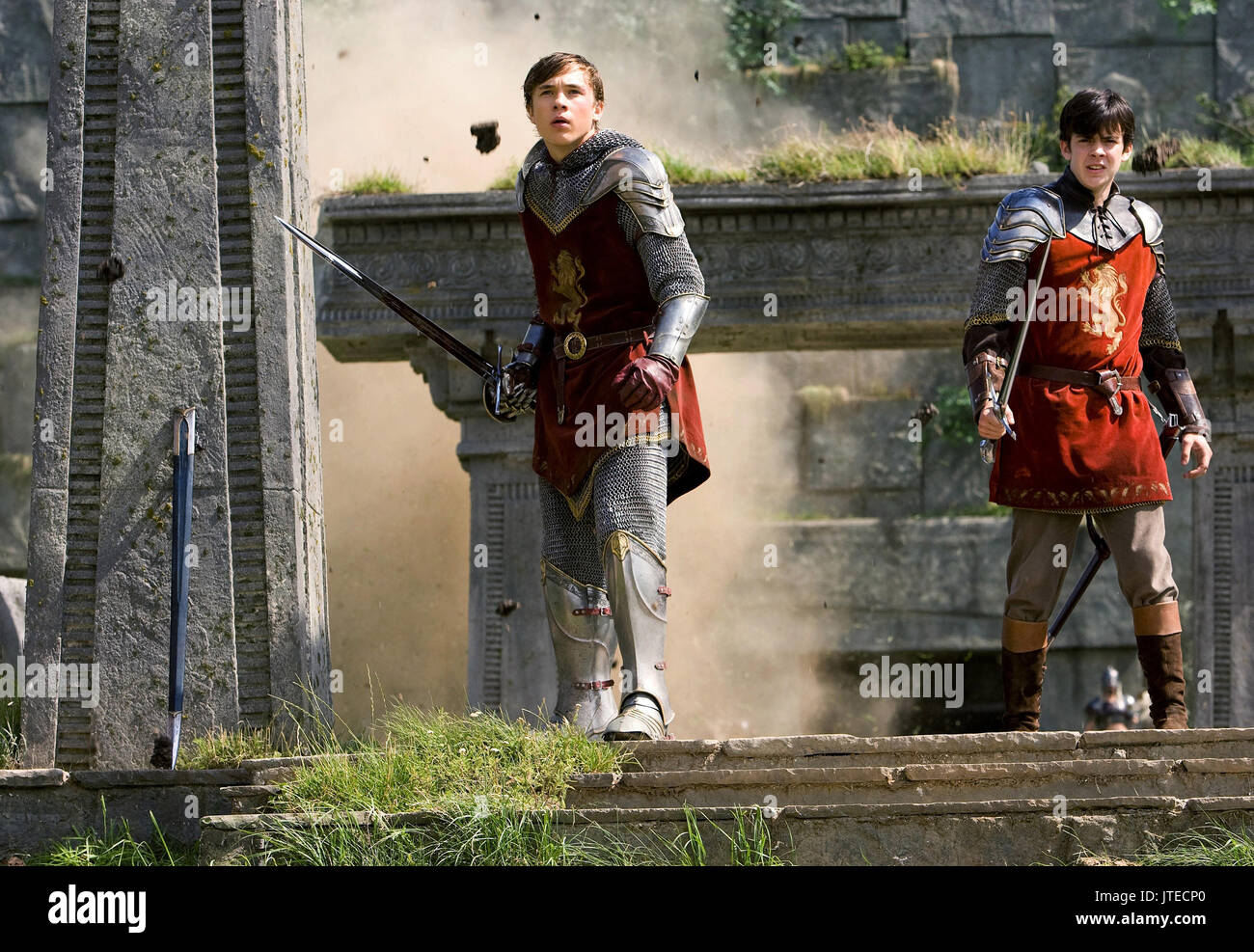 William Moseley Skandar Keynes The Chronicles Of Narnia Prince Stock Photo Alamy