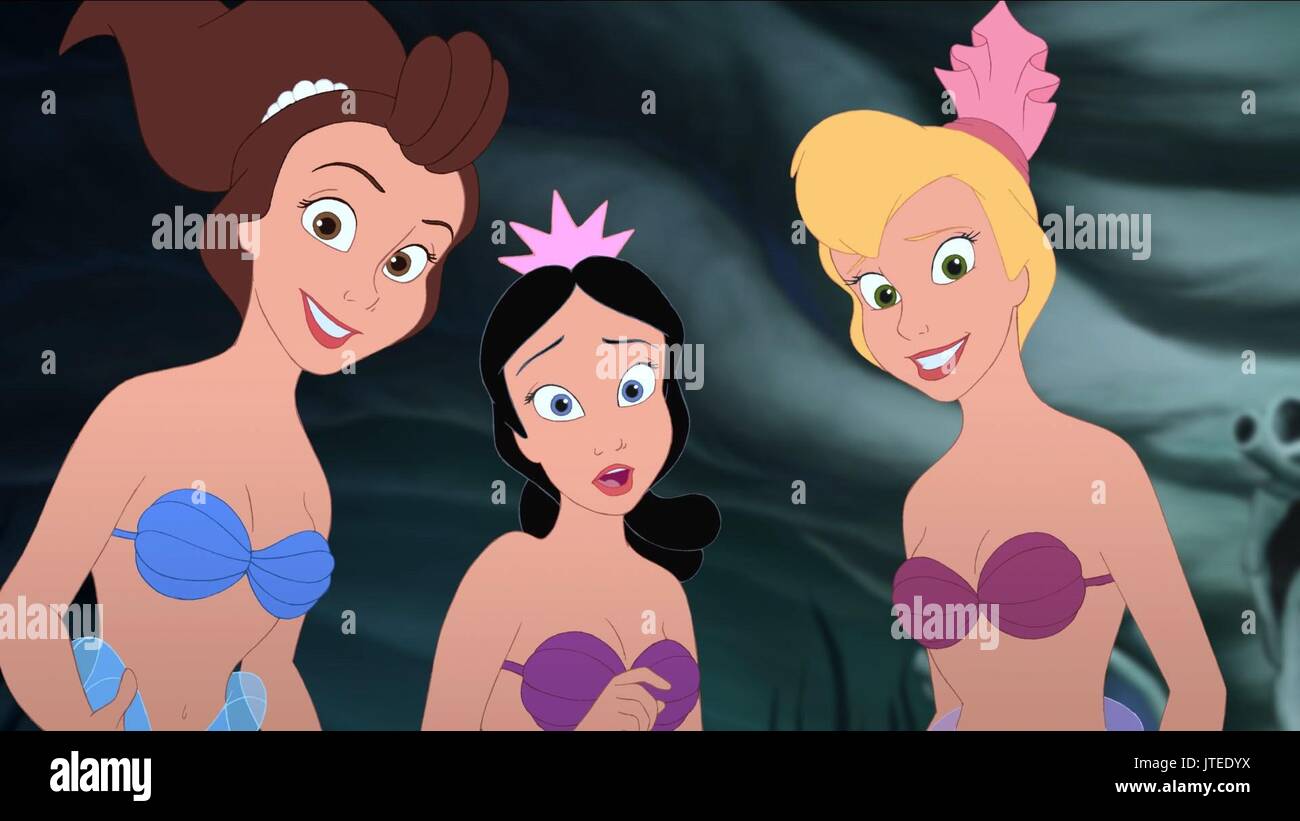 Ariel S Sisters The Little Mermaid Ariel S Beginning 2008 Stock Photo Alamy
