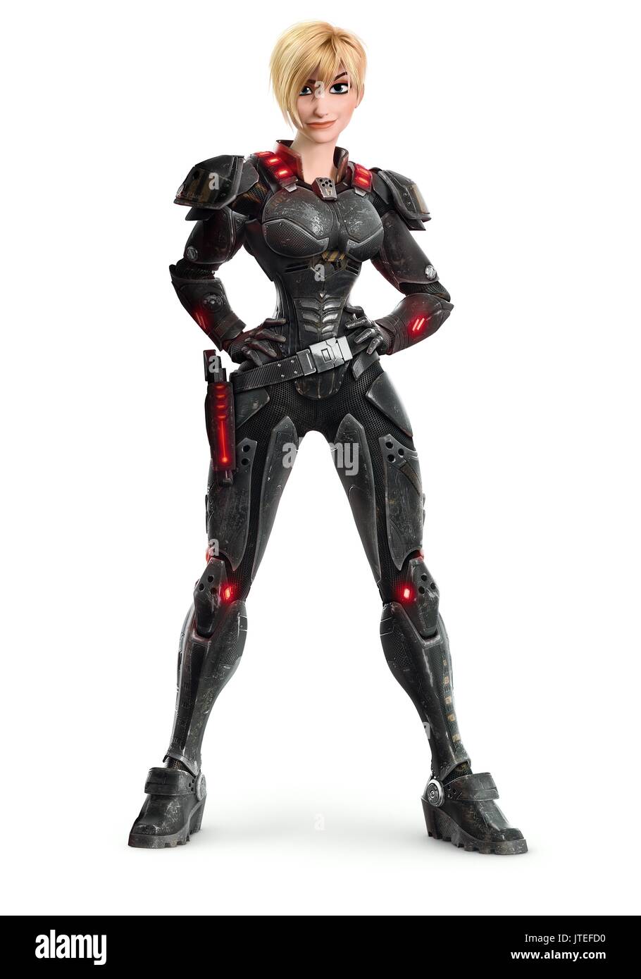 Sergeant Calhoun Wreck It Ralph 2012 Stock Photo Alamy