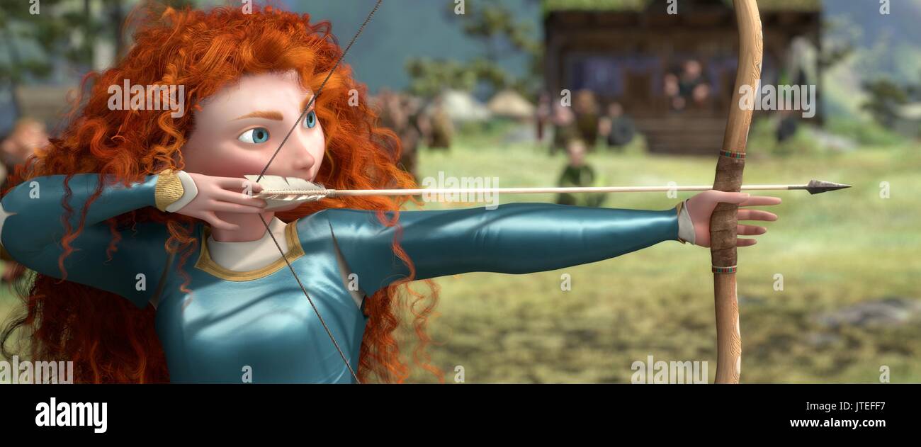 merida doll with bow and arrow