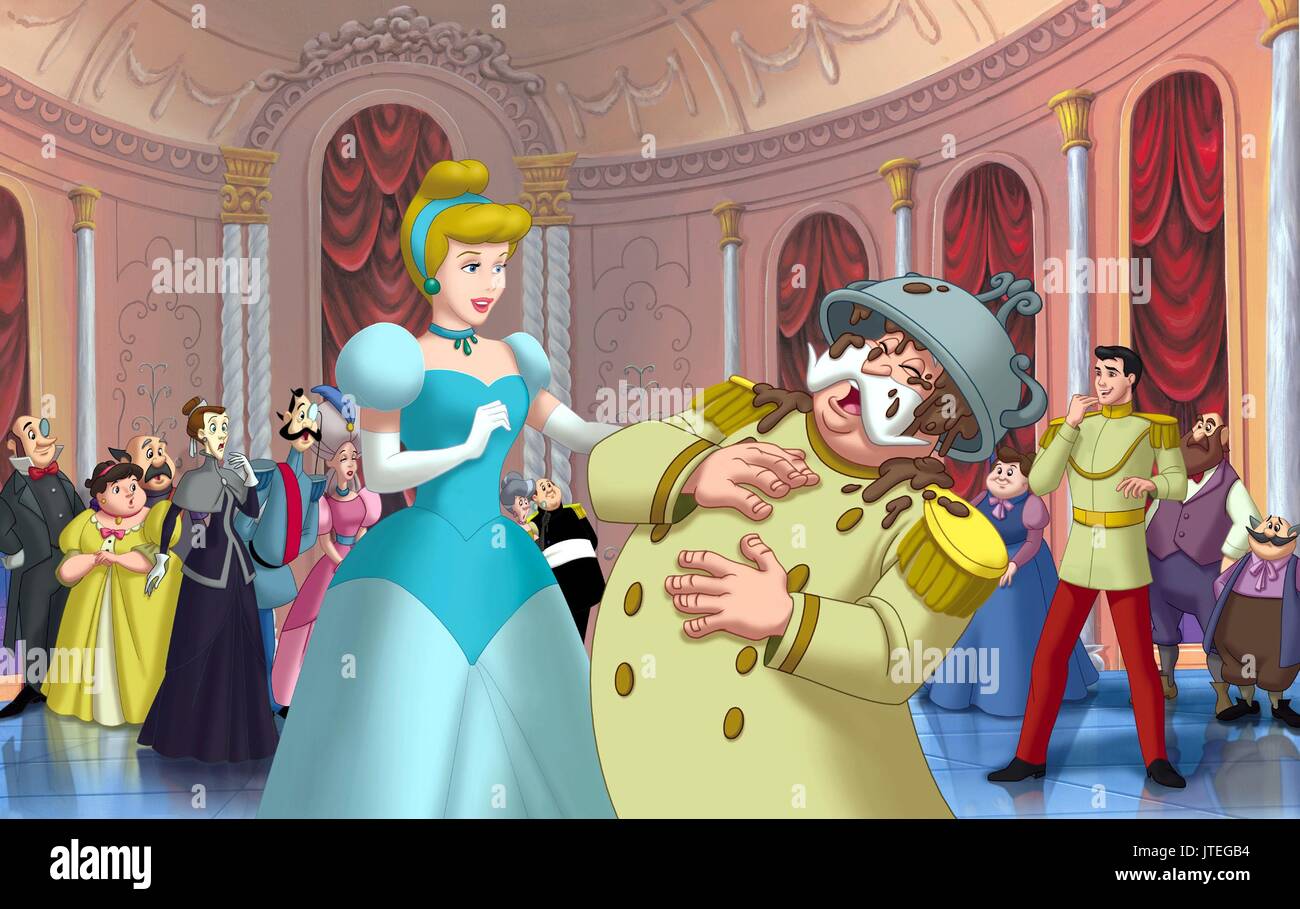CINDERELLA & THE KING CINDERELLA II DREAMS COME TRUE (2002 Stock Photo
