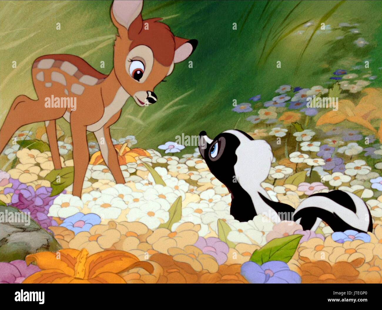 BAMBI, FLOWER, BAMBI, 1942 Stock Photo Alamy