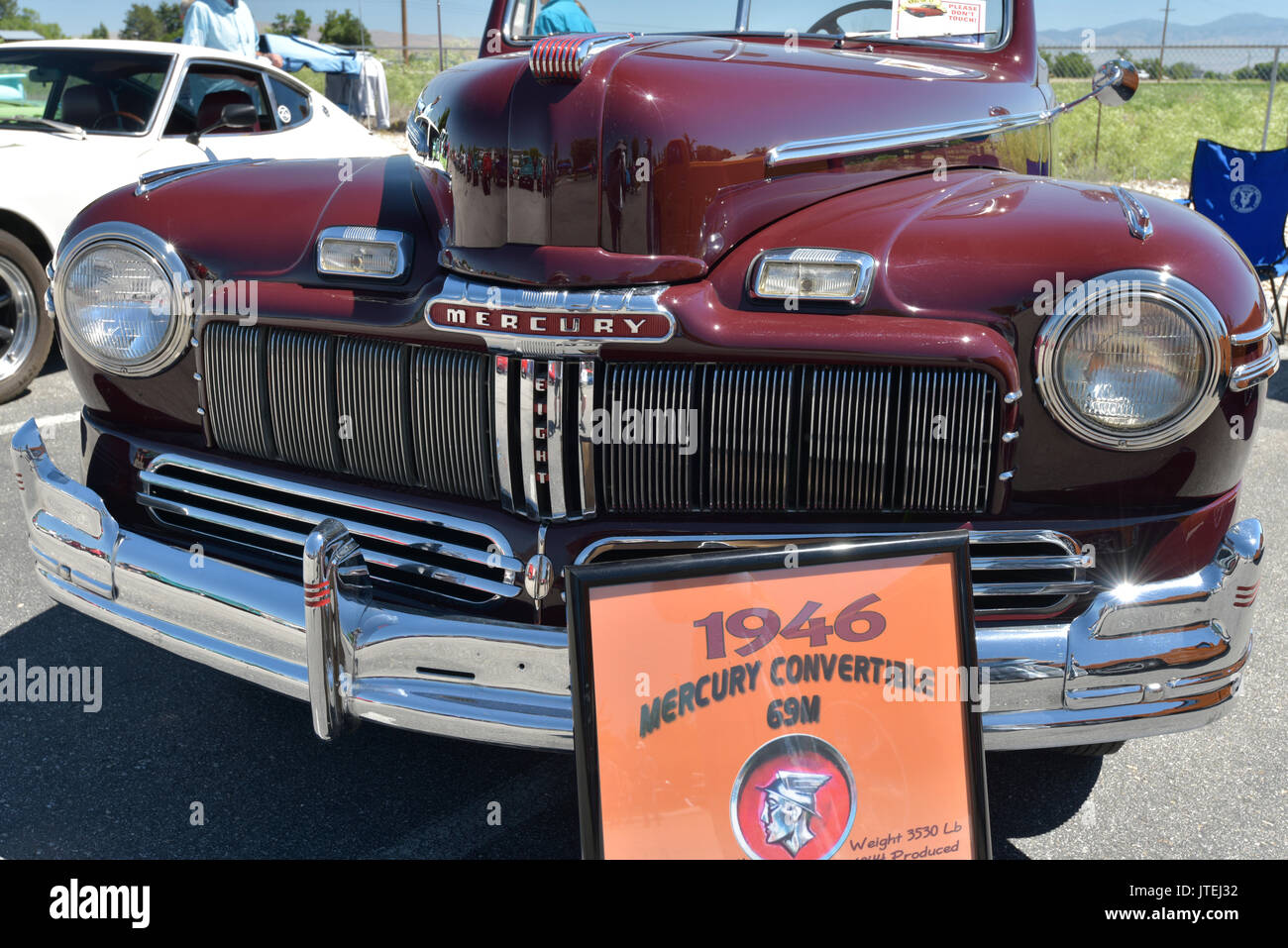 1946 Mercury, Car Show, Eagle, Idaho, USA Stock Photo