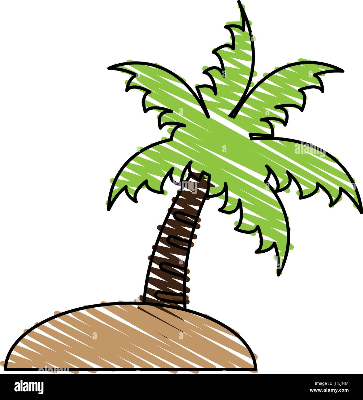palm tree icon image Stock Vector Image & Art - Alamy