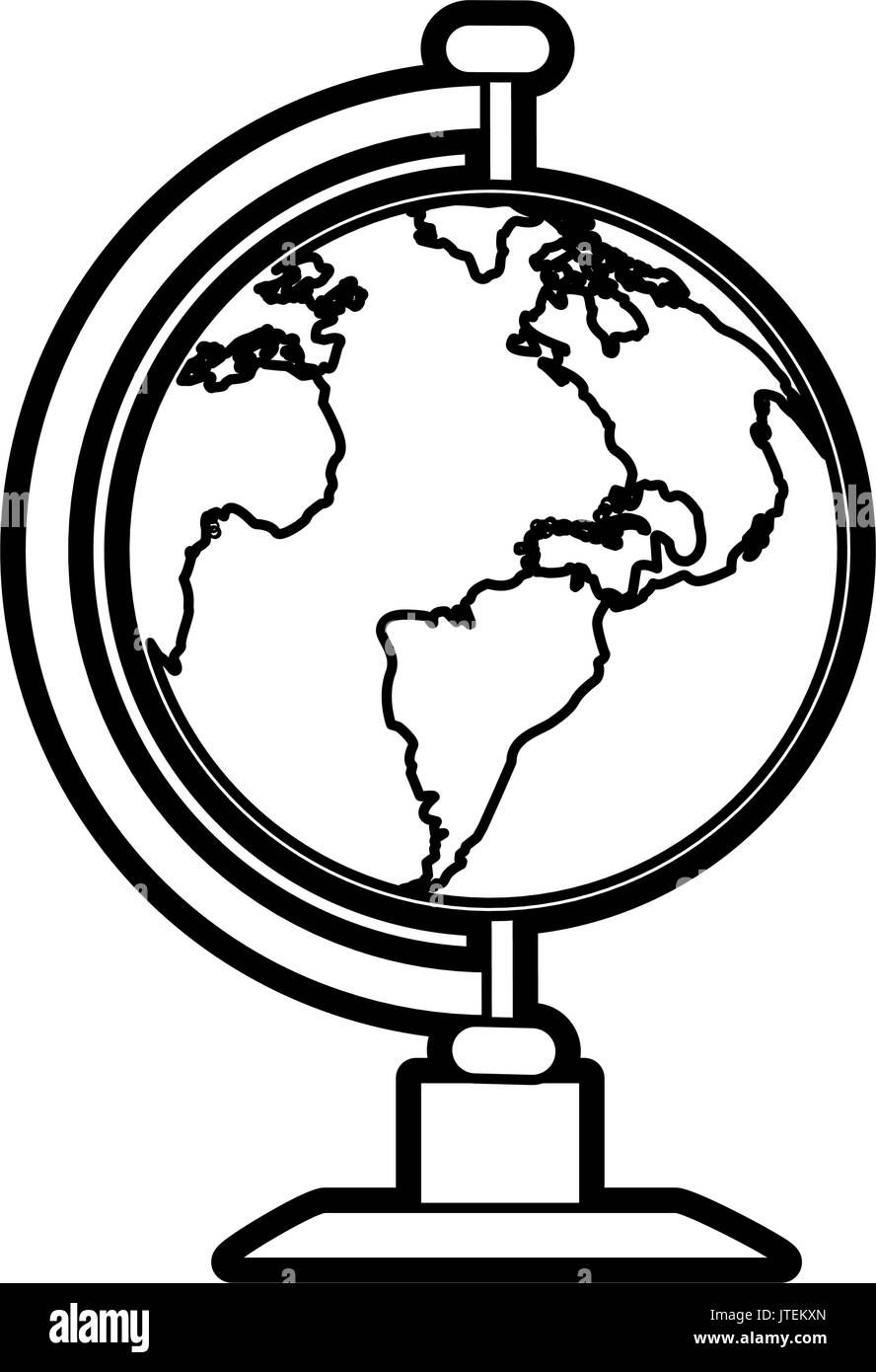 earth globe icon image Stock Vector Image & Art - Alamy