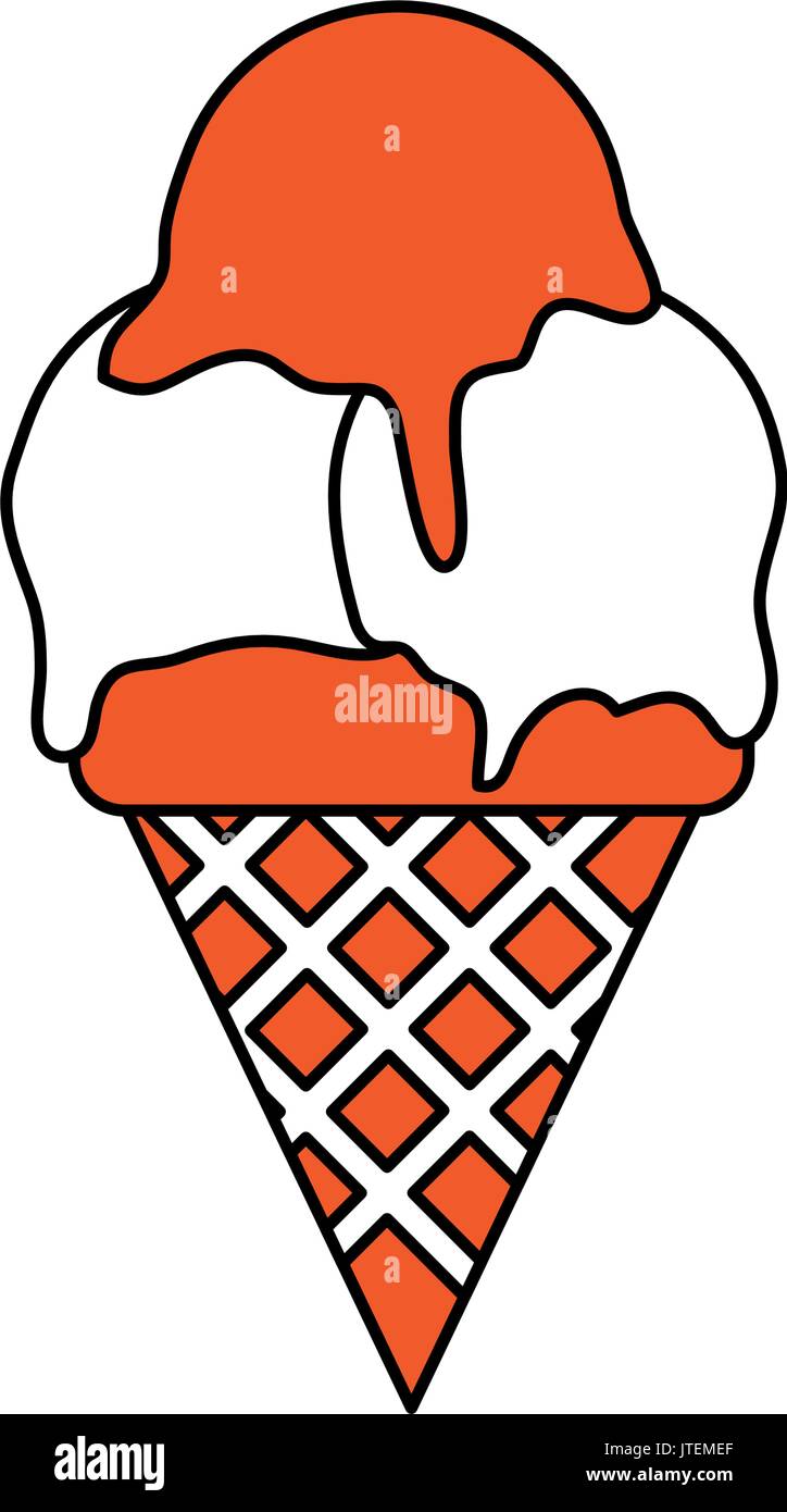 ice cream cone icon image Stock Vector Image & Art - Alamy