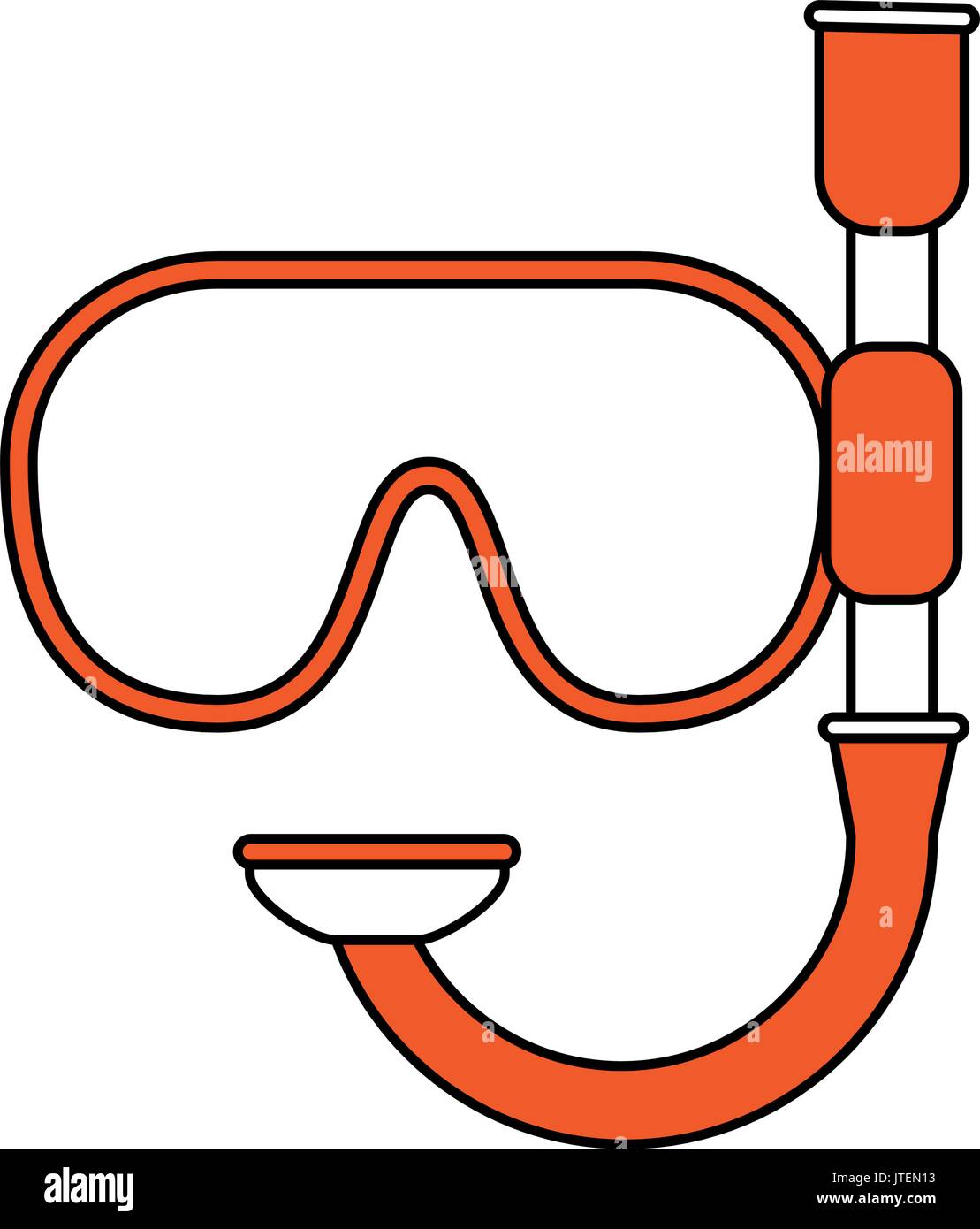 snorkel mask icon image Stock Vector Image & Art - Alamy