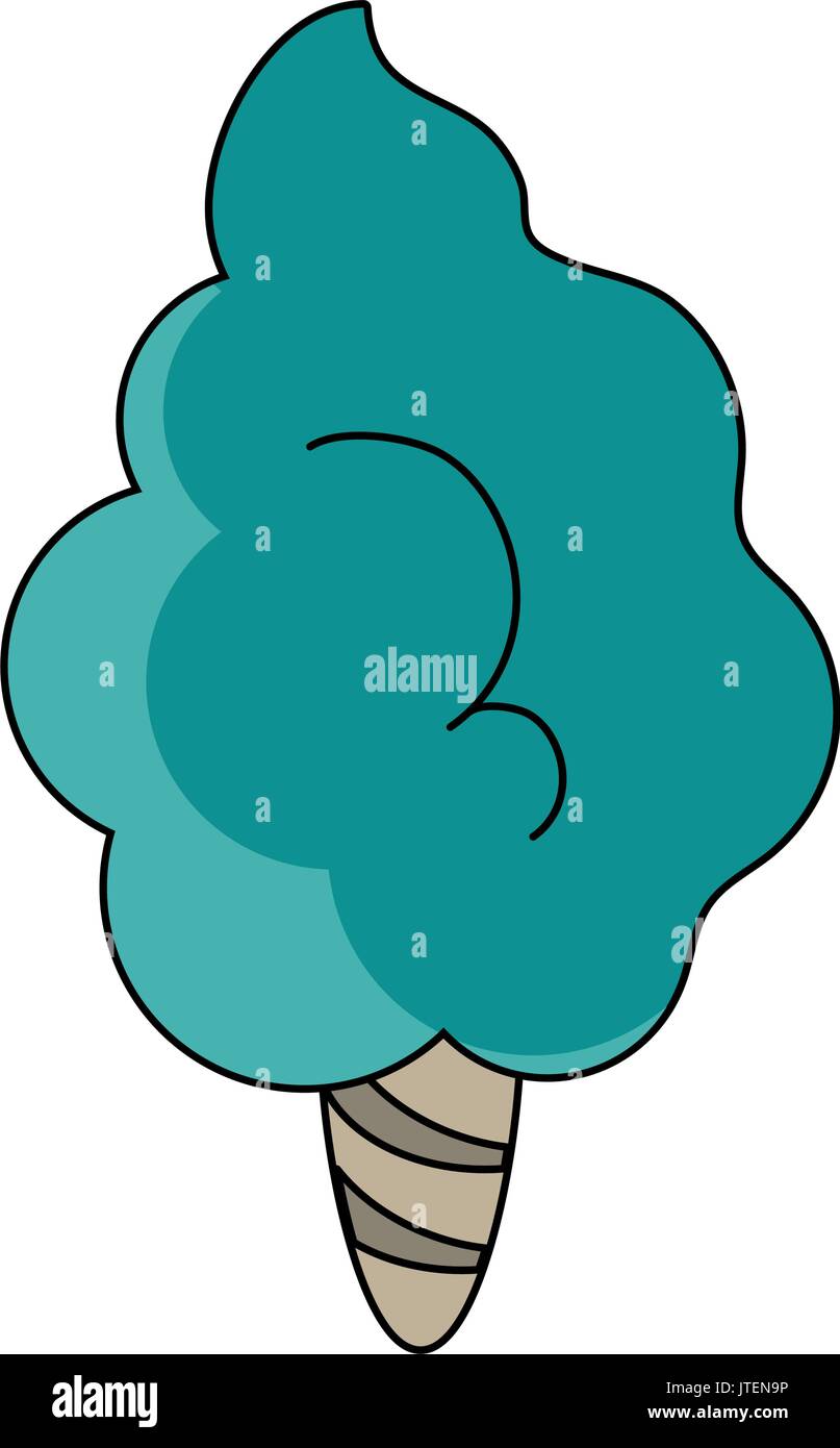 delicious cotton candy icon image Stock Vector Image & Art - Alamy