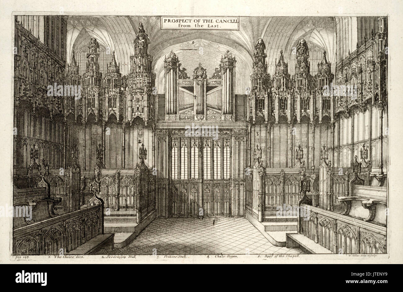 St georges chapel windsor choir hi-res stock photography and images - Alamy