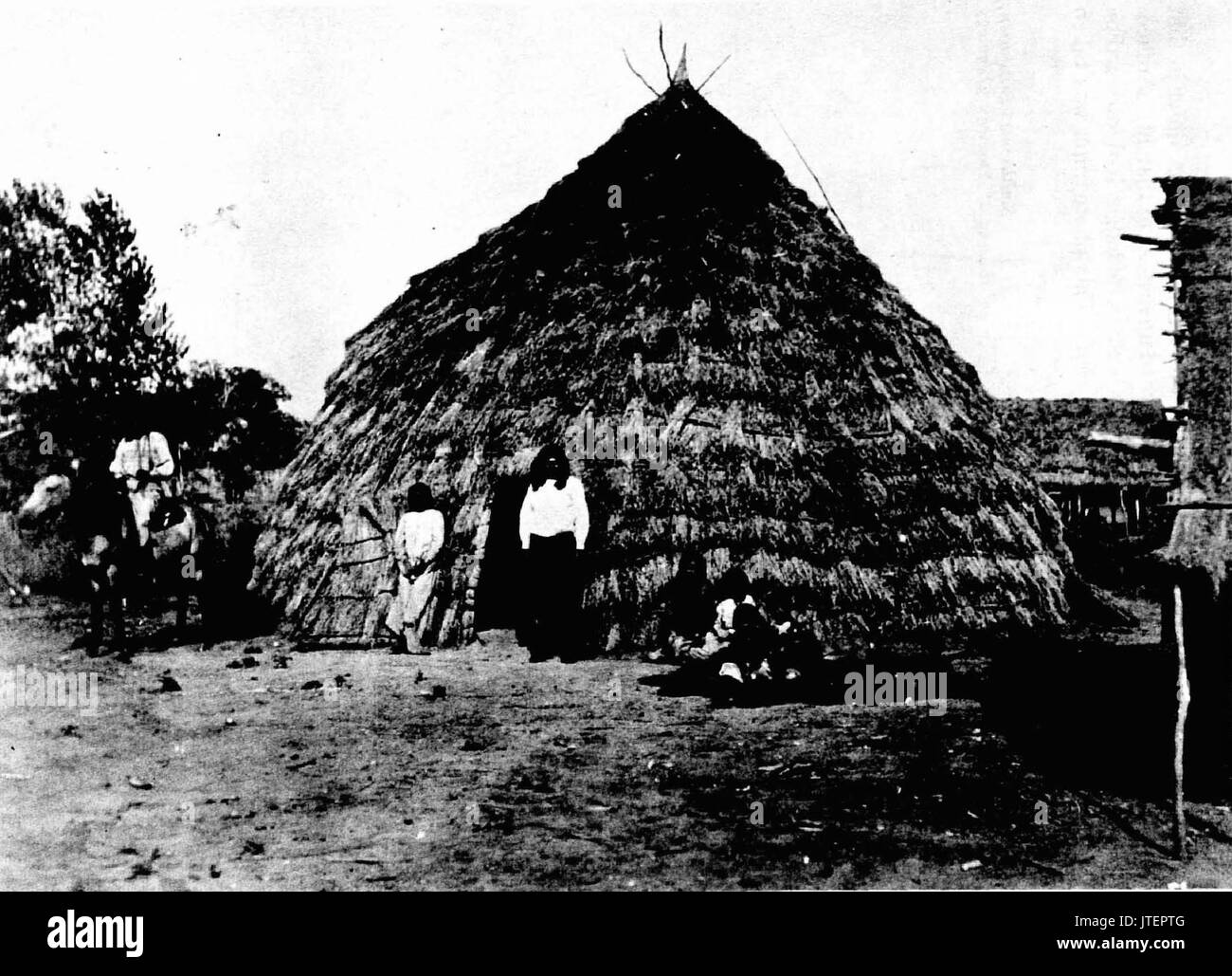 William S. Soule Wichita grass house Stock Photo Alamy
