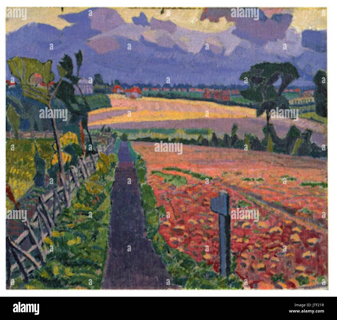 Spencer Gore The Cinder Path Stock Photo - Alamy