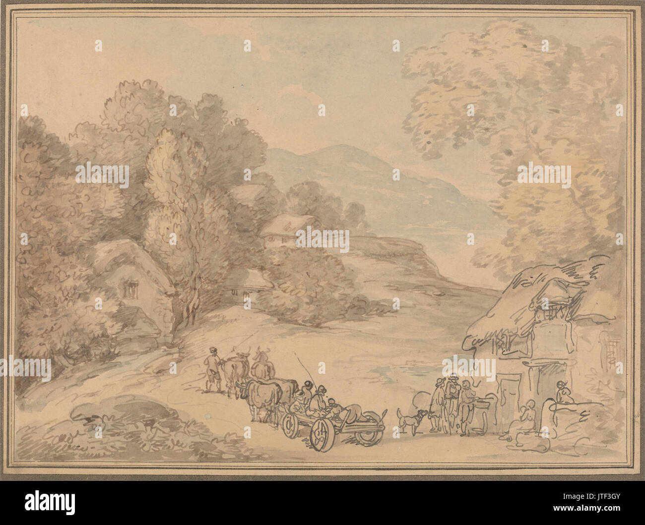 English rural life in the 18th century hi-res stock photography and ...