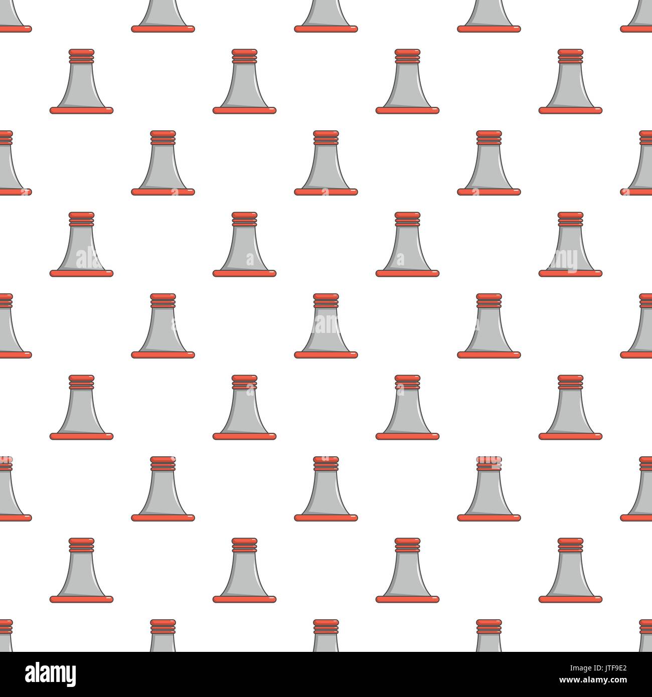 Cooling smoke tower pattern seamless Stock Vector
