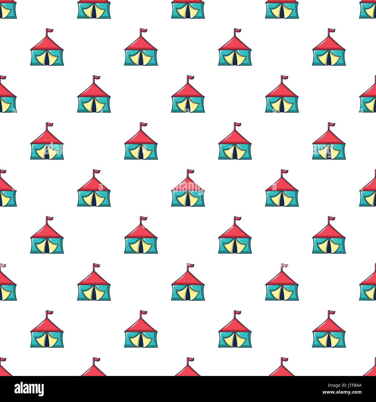 Circus tent pattern seamless Stock Vector Image & Art - Alamy