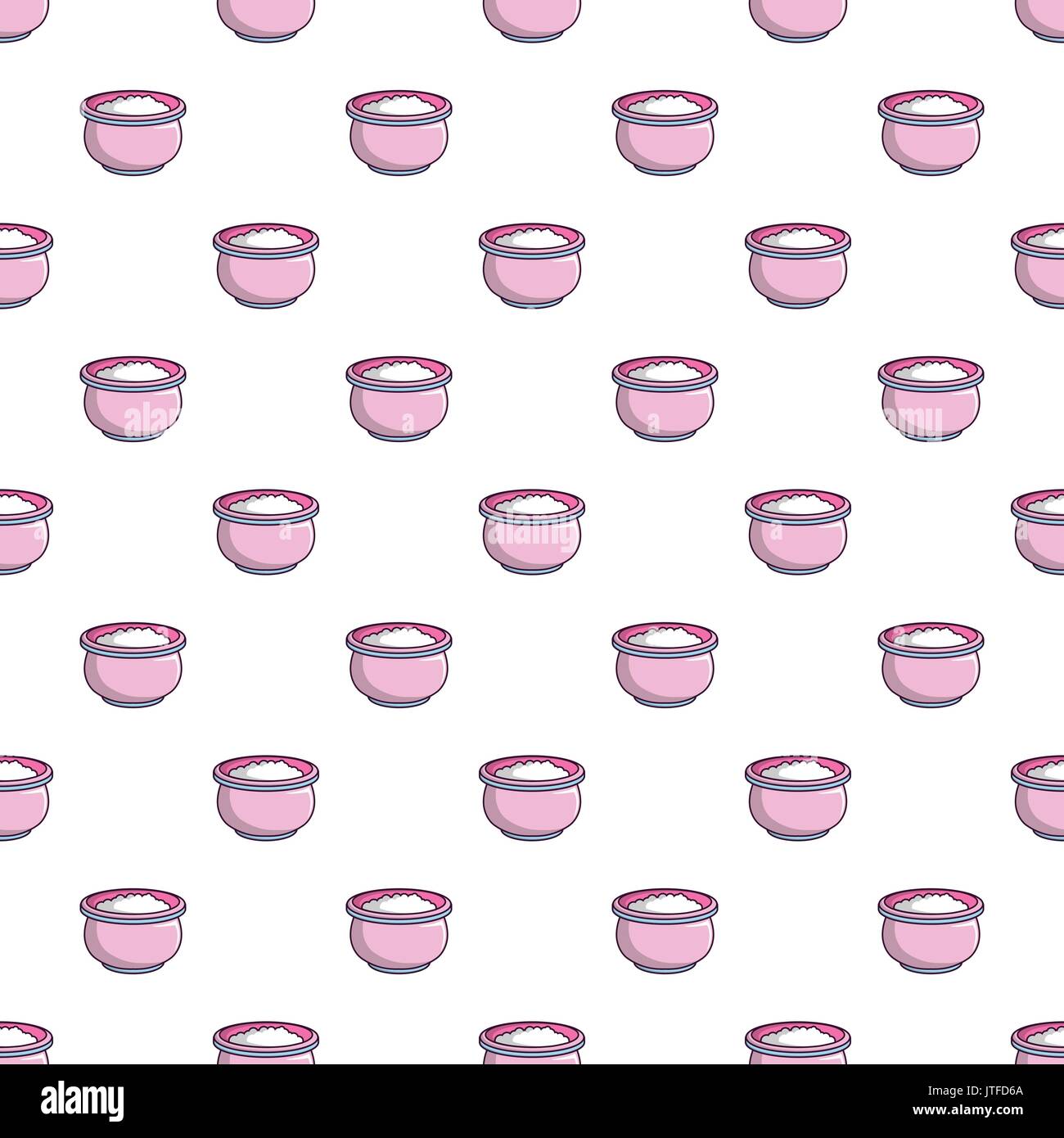 Pink witches cauldron pattern seamless Stock Vector
