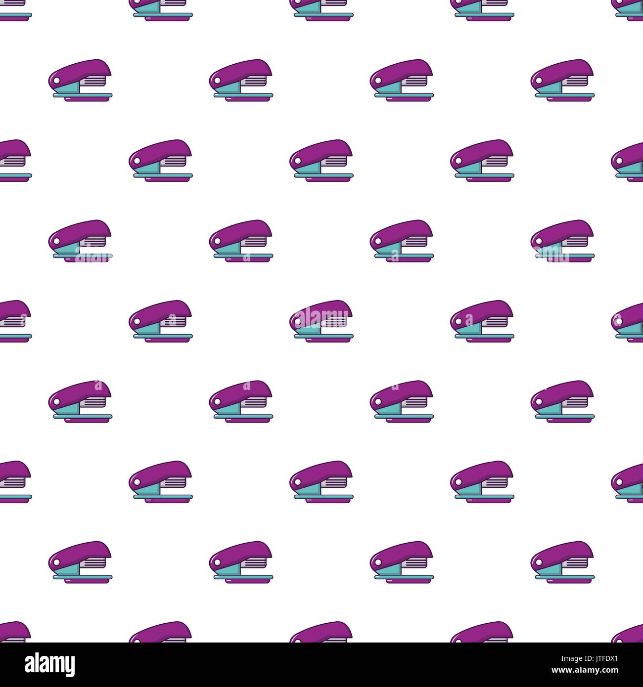 Stapler pattern seamless Stock Vector
