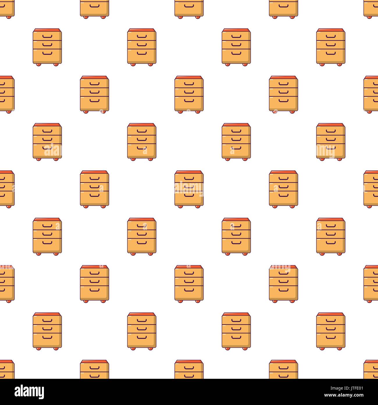 Wardrobe files pattern seamless Stock Vector