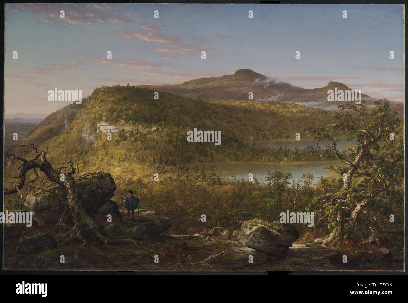 Thomas Cole A View of the Two Lakes and Mountain House, Catskill