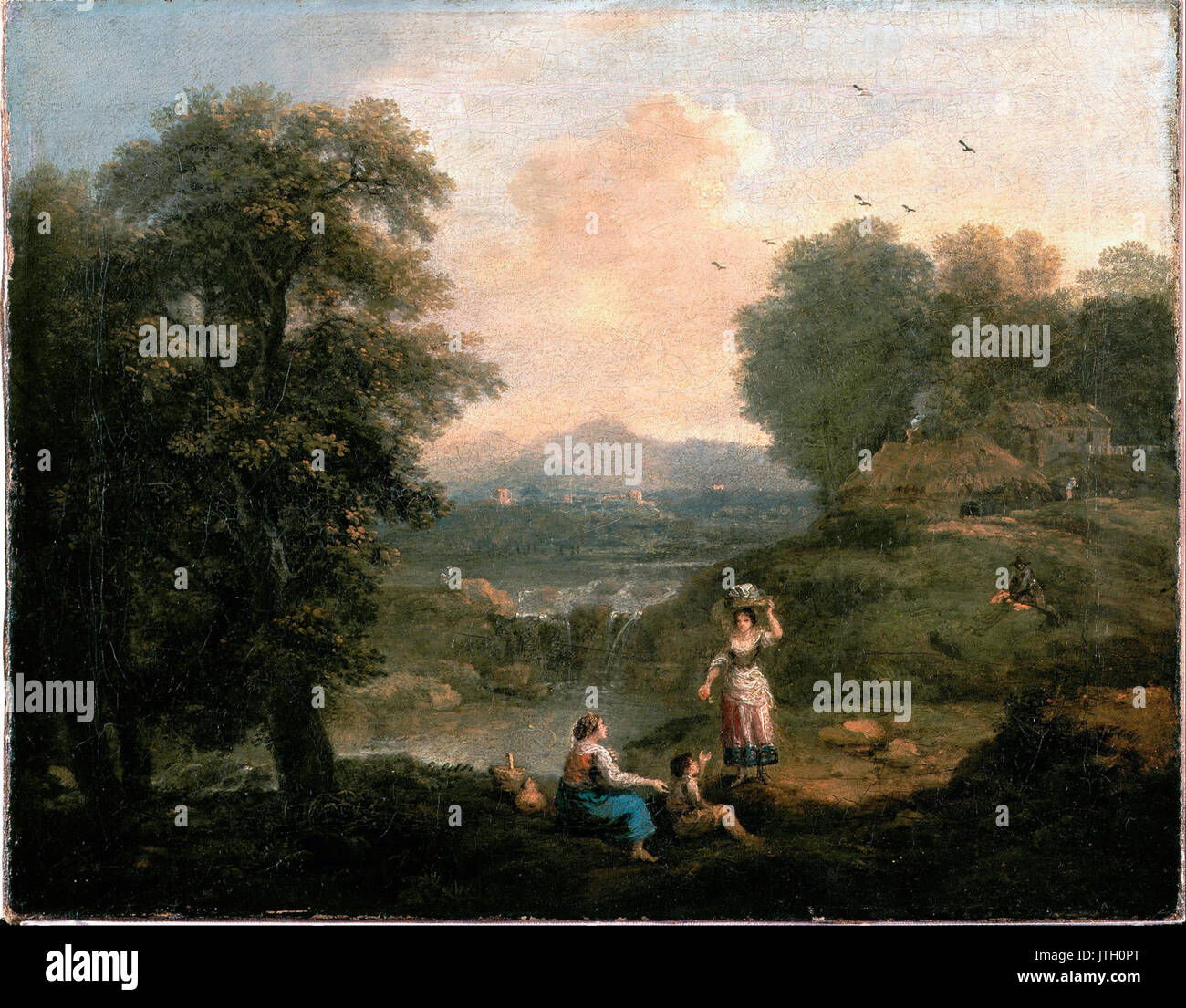 Zuccarelli, Francesco Landscape (577039 Stock Photo Alamy