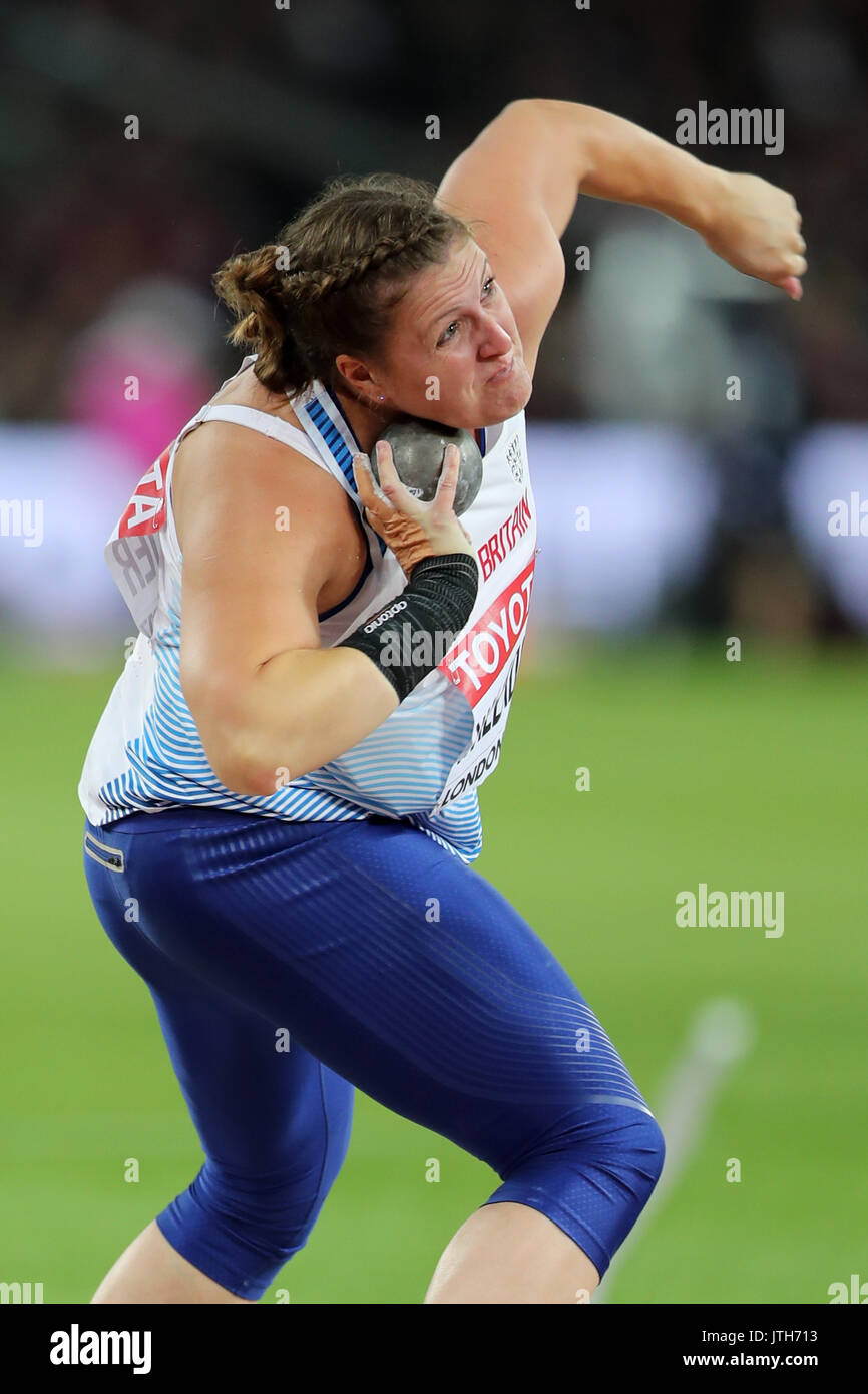 London UK 08 Aug 17 Rachel WALLADER Representing Great Britain