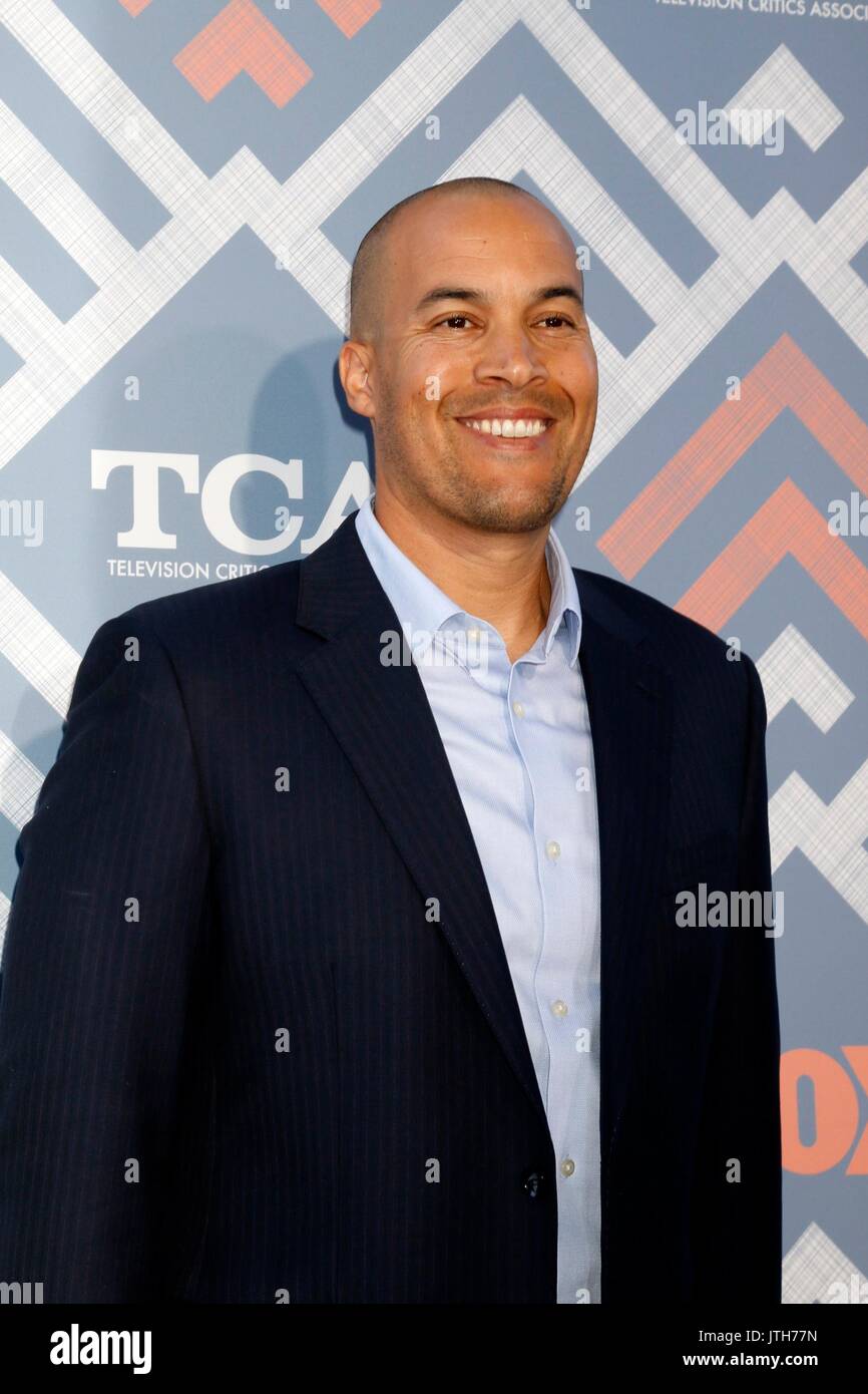 Los Angeles, CA, USA. 8th Aug, 2017. Coby Bell at arrivals for Fox TCA