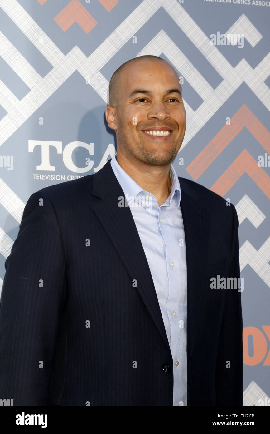 August 8, 2017 - West Hollywood, CA, USA - LOS ANGELES - AUG 8:  Coby Bell at the FOX TCA Summer 2017 Party at the Soho House on August 8, 2017 in West Hollywood, CA (Credit Image: © Kay Blake via ZUMA Wire) Stock Photo