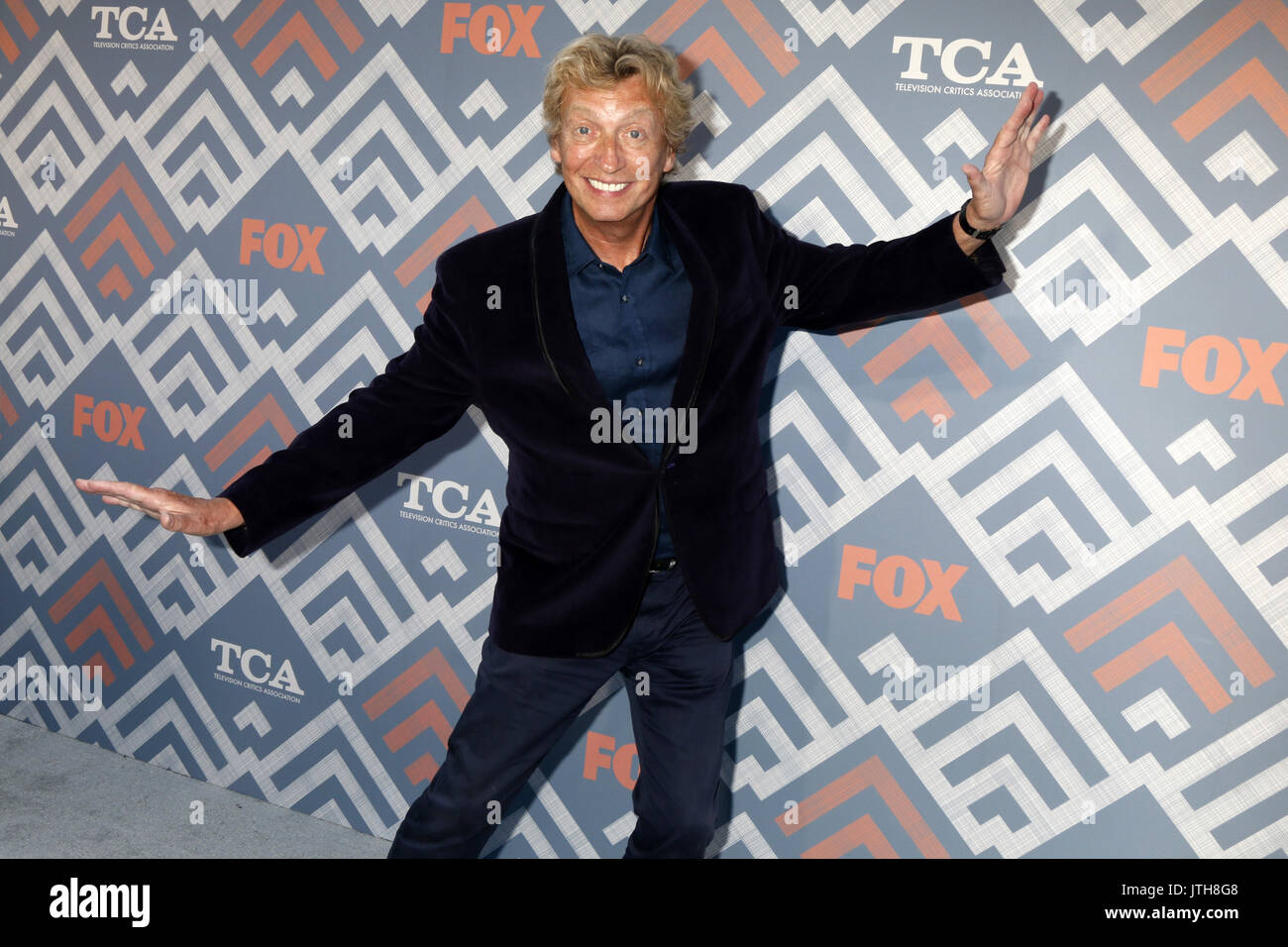 West Hollywood, CA, USA. 8th Aug, 2017. LOS ANGELES - AUG 8: Nigel Lythgoe at the FOX TCA Summer 2017 Party at the Soho House on August 8, 2017 in West Hollywood, CA Credit: Kay Blake/ZUMA Wire/Alamy Live News Stock Photo