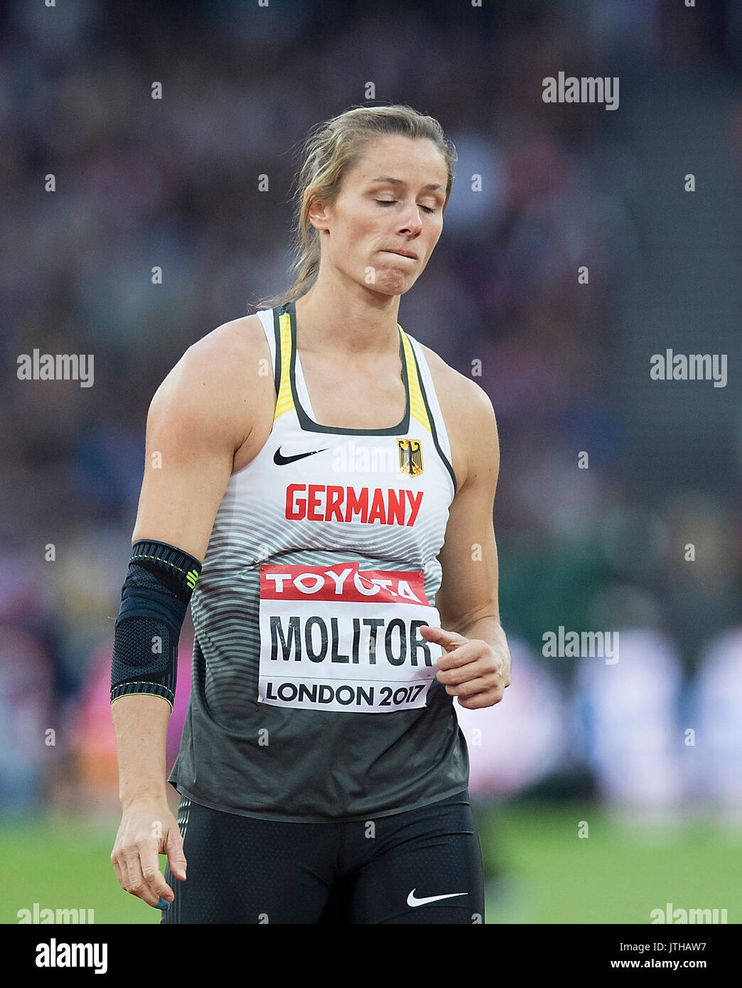 London, Grossbritannien. 08th Aug, 2017. Katharina MOLITOR, Deutschland