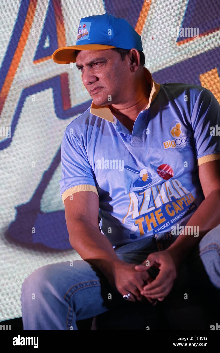 Mumbai, India. 9th August, 2017. Former Indian cricketer Mohammed ...