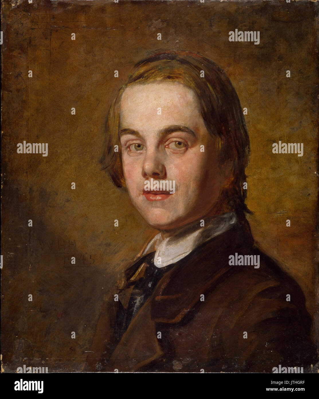 William Holman Hunt Self Portrait Stock Photo - Alamy
