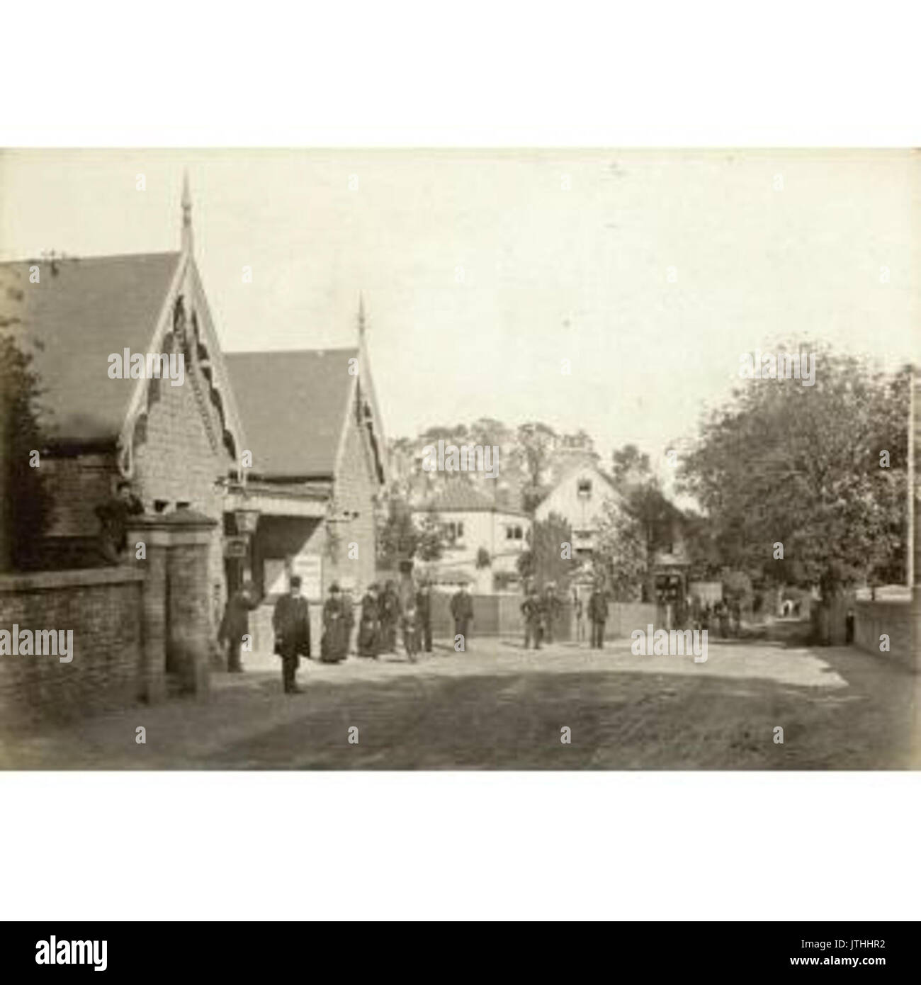 Winchmore Hill Station Stock Photo Alamy