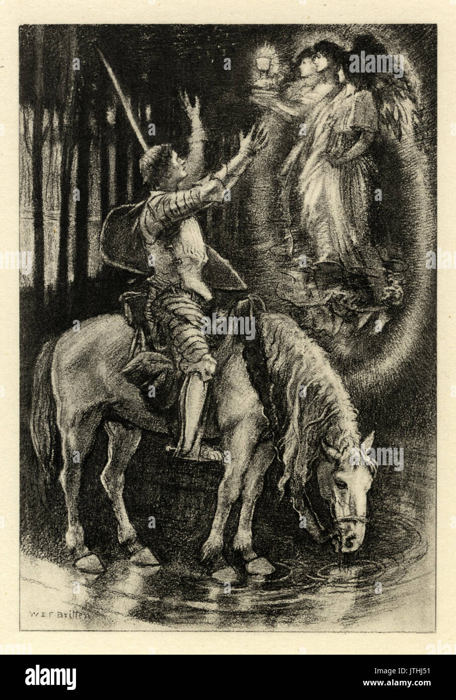 W.E.F. Britten The Early Poems of Alfred, Lord Tennyson Sir Galahad