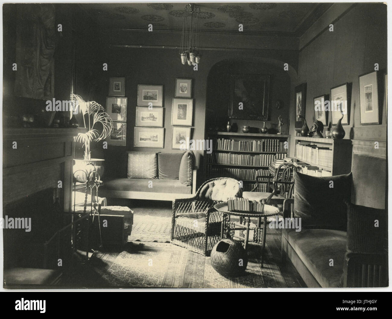 M. Carey Thomas' Study, 1904 Stock Photo - Alamy