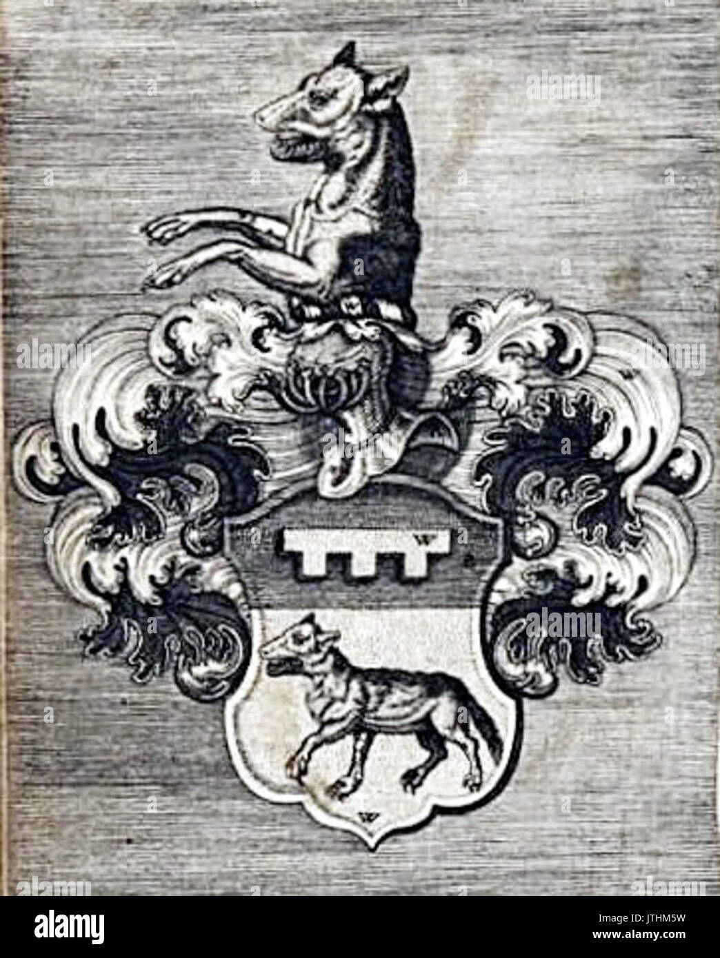 Wappen Wolff von Metternich zur Gracht Stock Photo Alamy