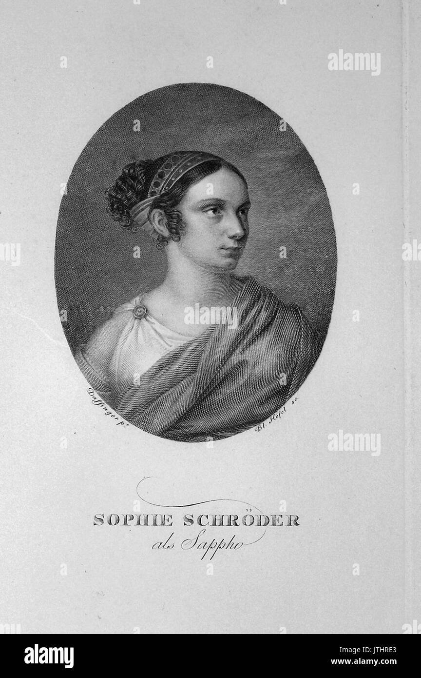 Sophie Schroeder Blasius Hoefel Stock Photo