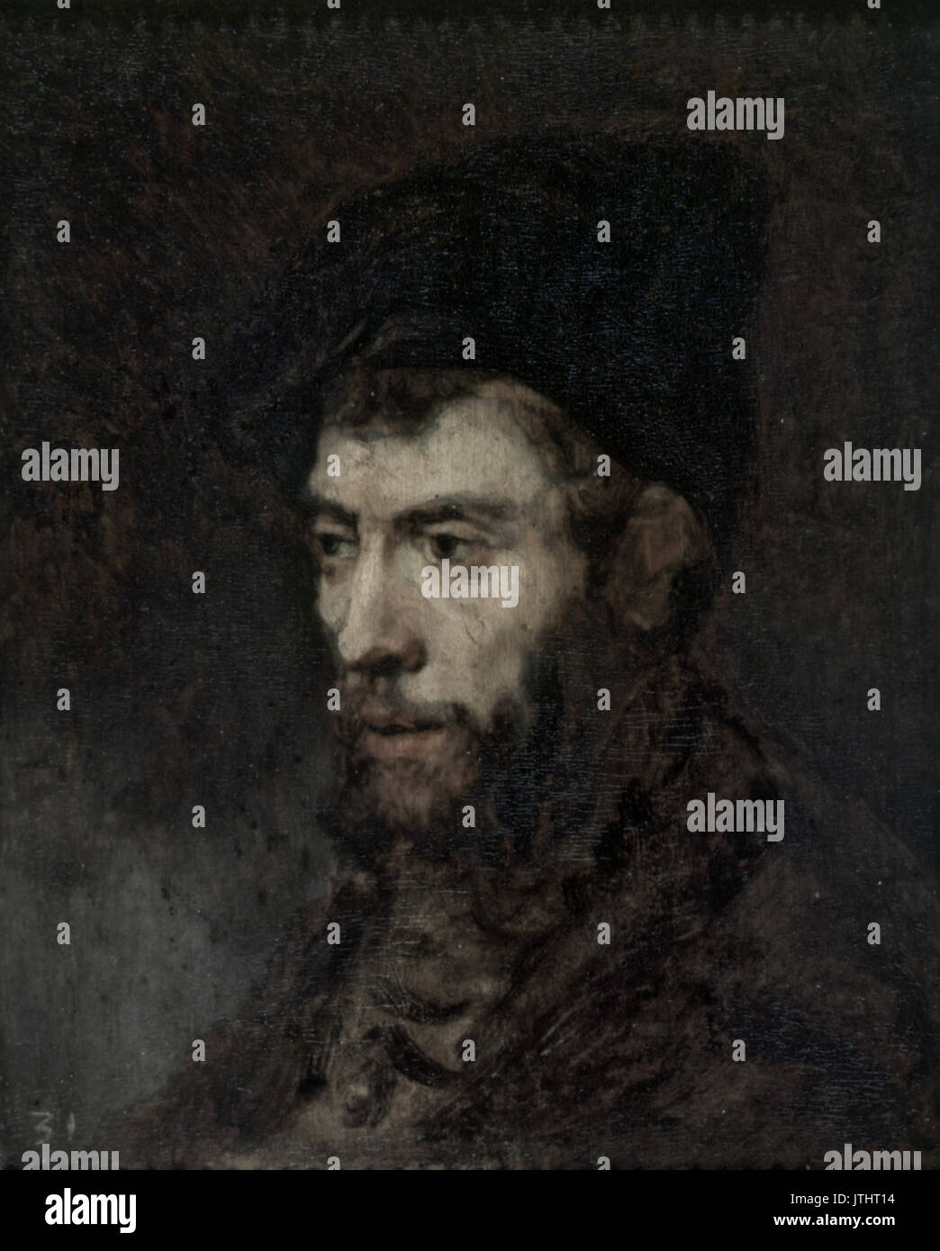Rembrandt portrait of a man hi-res stock photography and images - Alamy