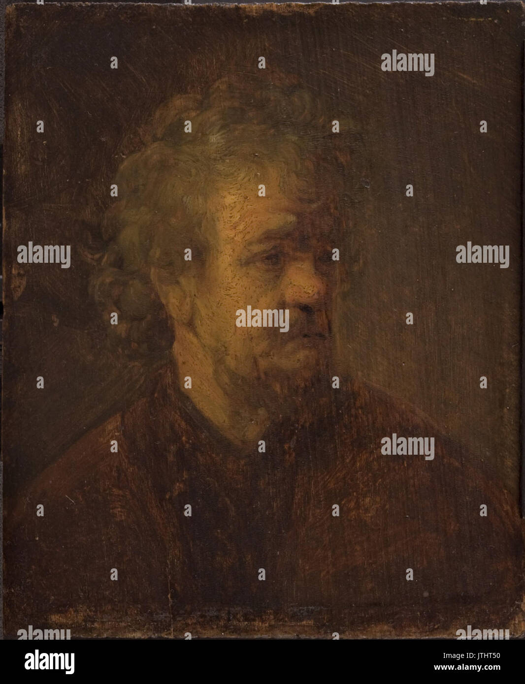Rembrandt portrait of a man hi-res stock photography and images - Alamy