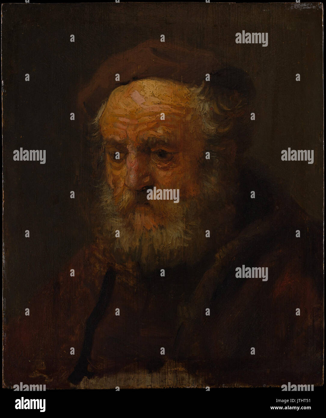 Old man with a beret hi-res stock photography and images - Alamy