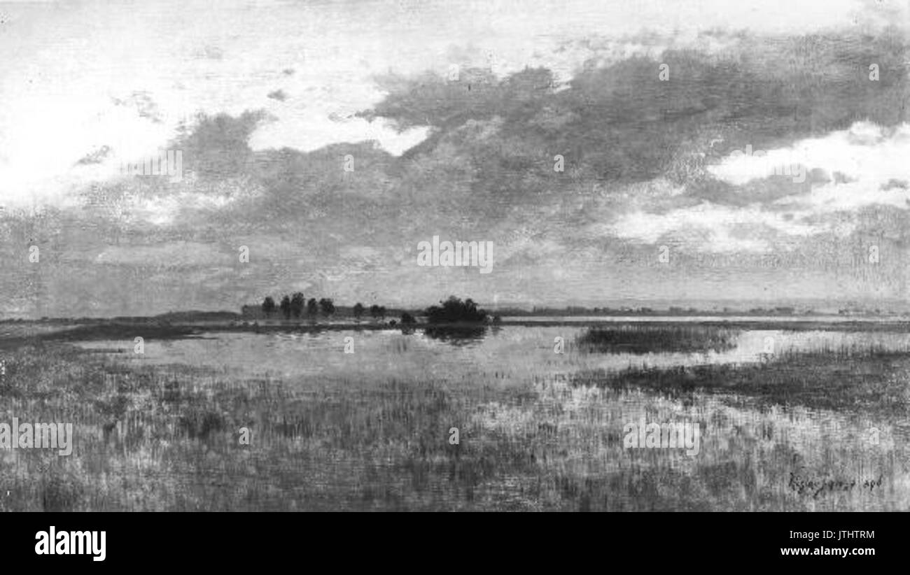 Vaclav Jansa 21.10.1859 29.6.1913   Rybnik Tisy na Trebonsku Stock Photo