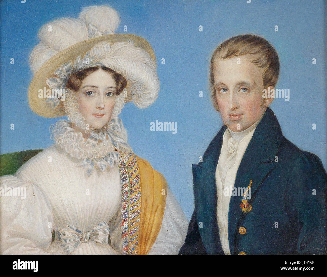 Stadler Ferdinand und Maria Anna Stock Photo