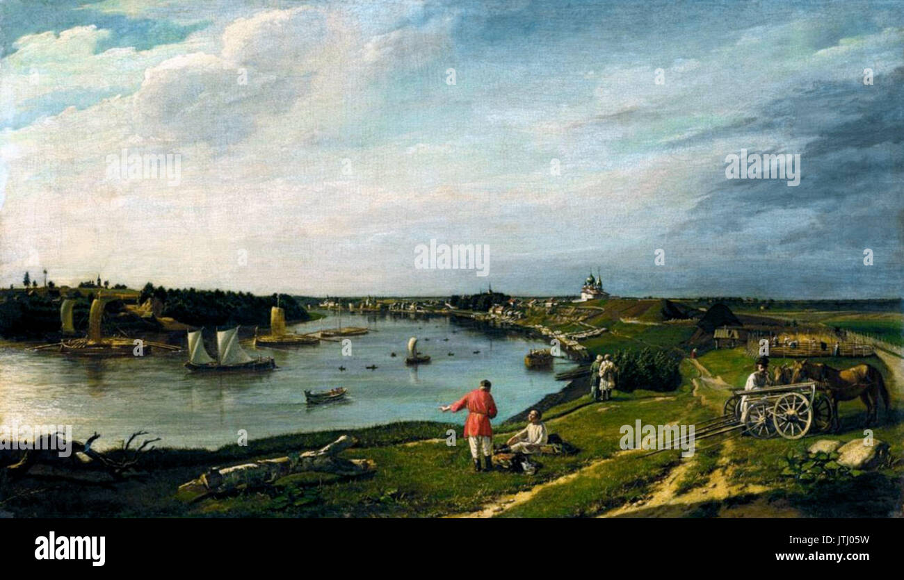 Vid Staroj Ladogi (Zabolotskiy) Stock Photo