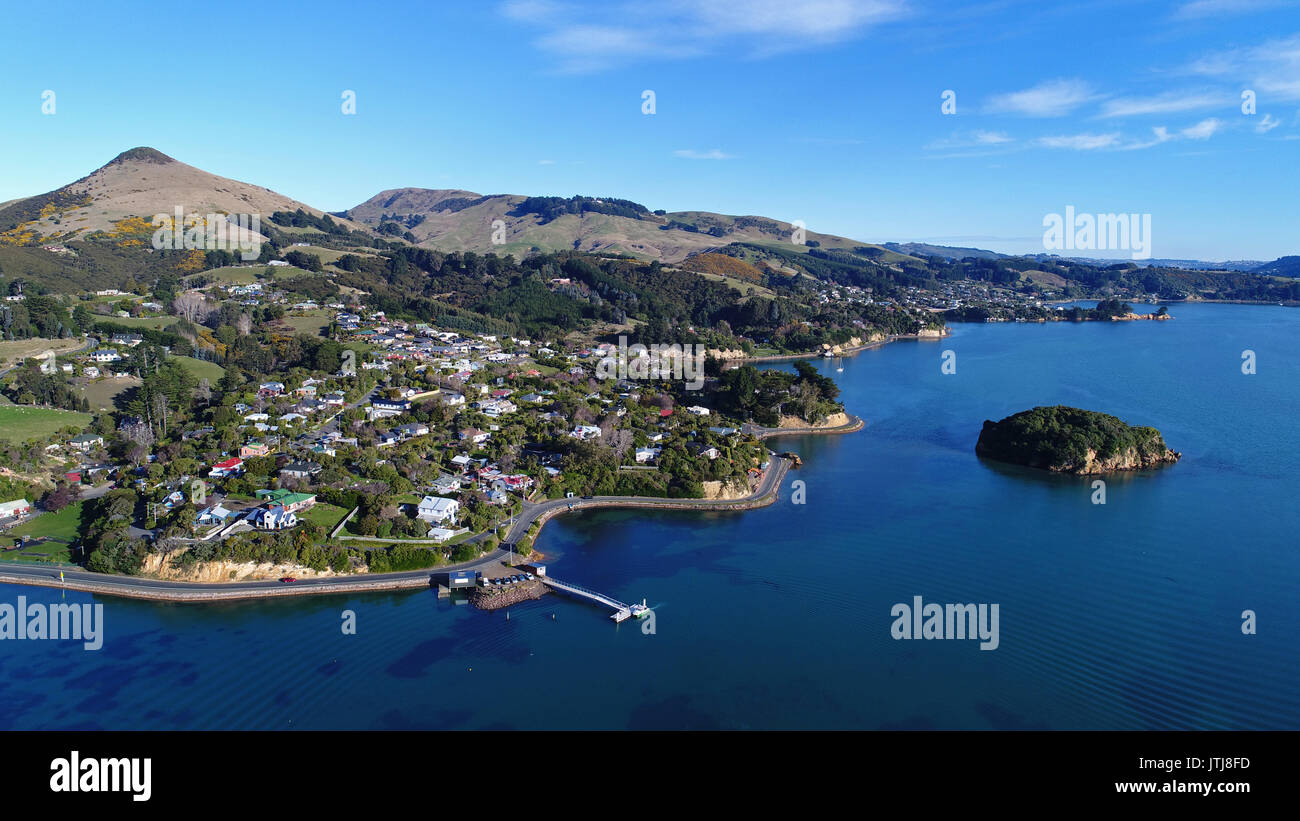 Portobello otago peninsula new zealand hi-res stock photography and ...