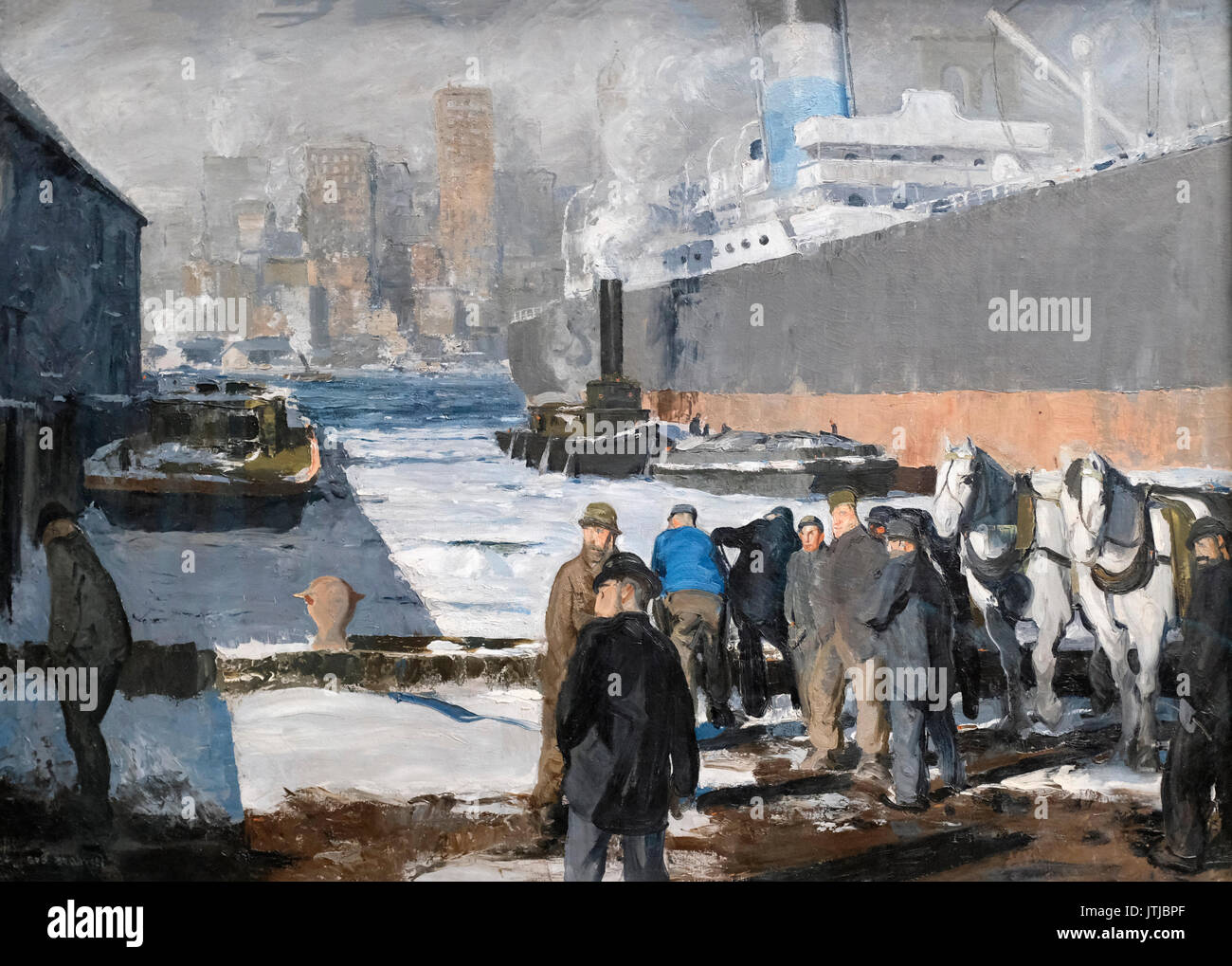 Men of the Docks, 1912 - George Bellows Stock Photo