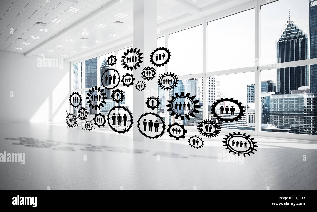 Networking and wireless connection as concept for effective mode Stock ...